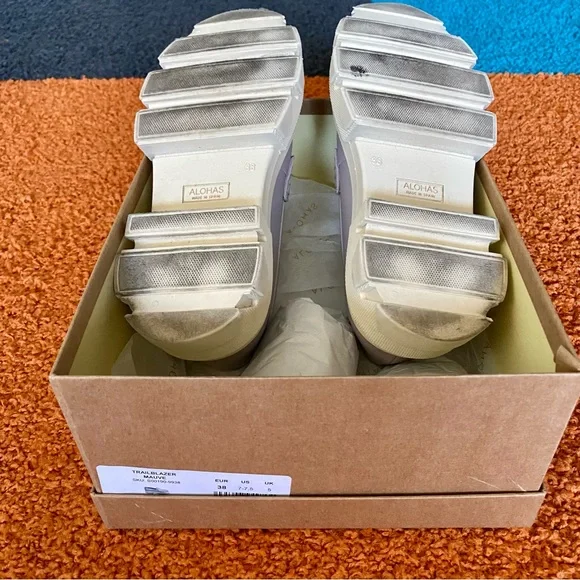 Aloha Trailblazer chunky platform loafer in lavender - Picture 4 of 4